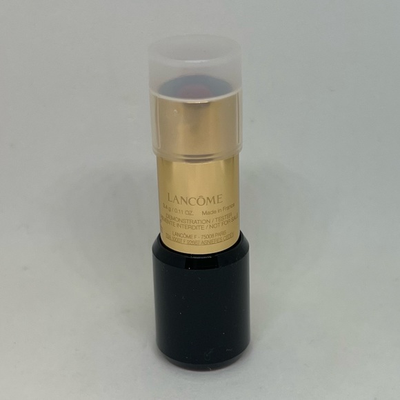 New LANCOME L'Absolu Rouge Lipstick #371 PASSIONNEMENT Cream Hydrating Lip Color - Picture 4 of 6